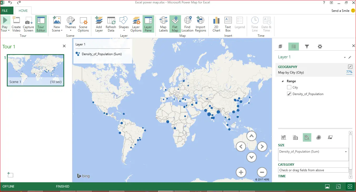 excel power map power map in excel 7