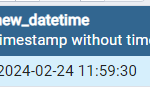 Subtract Seconds from datetime(timestamp) in PostgreSQL 1