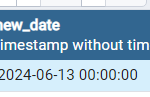 Subtract days from current date in PostgreSQL 1