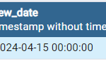 Subtract month from current date in PostgreSQL 1