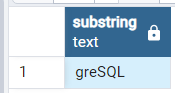 Extract the substring of the column in PostgreSQL 3