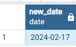 Subtract Days from date in PostgreSQL 1